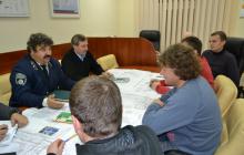 Обговорено особливості проведення робіт баштовими    кранами в зимову пору