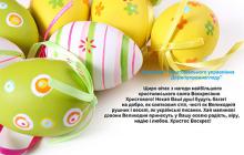 Щиро вітаємо з нагоди найбільшого християнського свята Воскресіння Христового!