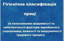 ПРО ГІГІЄНІЧНУ КЛАСИФІКАЦІЮ ПРАЦІ ЗА ПОКАЗНИКАМИ ШКІДЛИВОСТІ ТА НЕБЕЗПЕЧНОСТІ ГОВОРИЛИ НА БАЗІ ВИРОБНИЧОГО ПІДРОЗДІЛУ №2 ПРАТ УкрАгроНПК