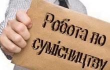 ПРО ДЕЯКІ ПИТАННЯ РОБОТИ ЗА СУМІСНИЦТВОМ