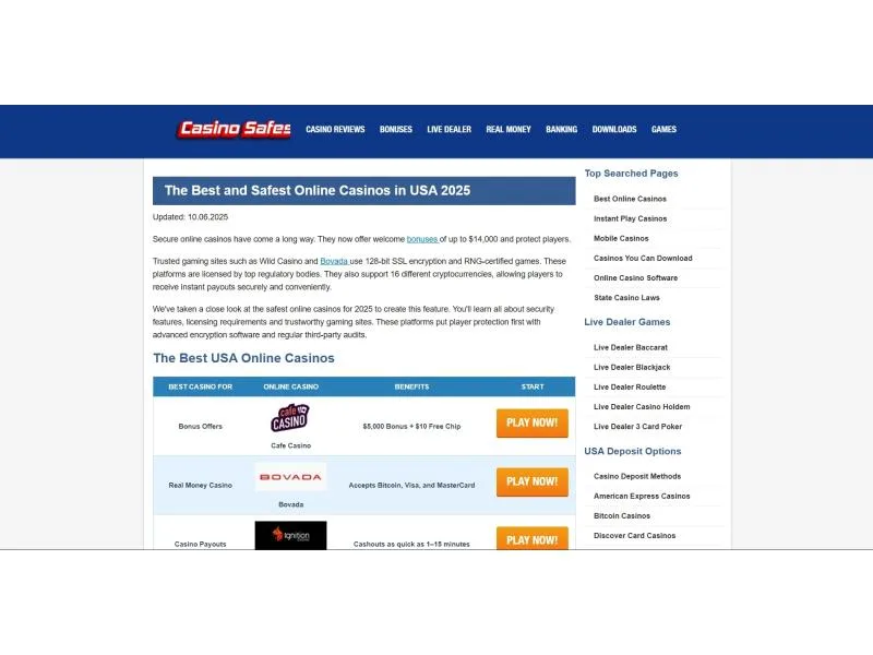 Best Trusted Platforms for Online Casino Reviews