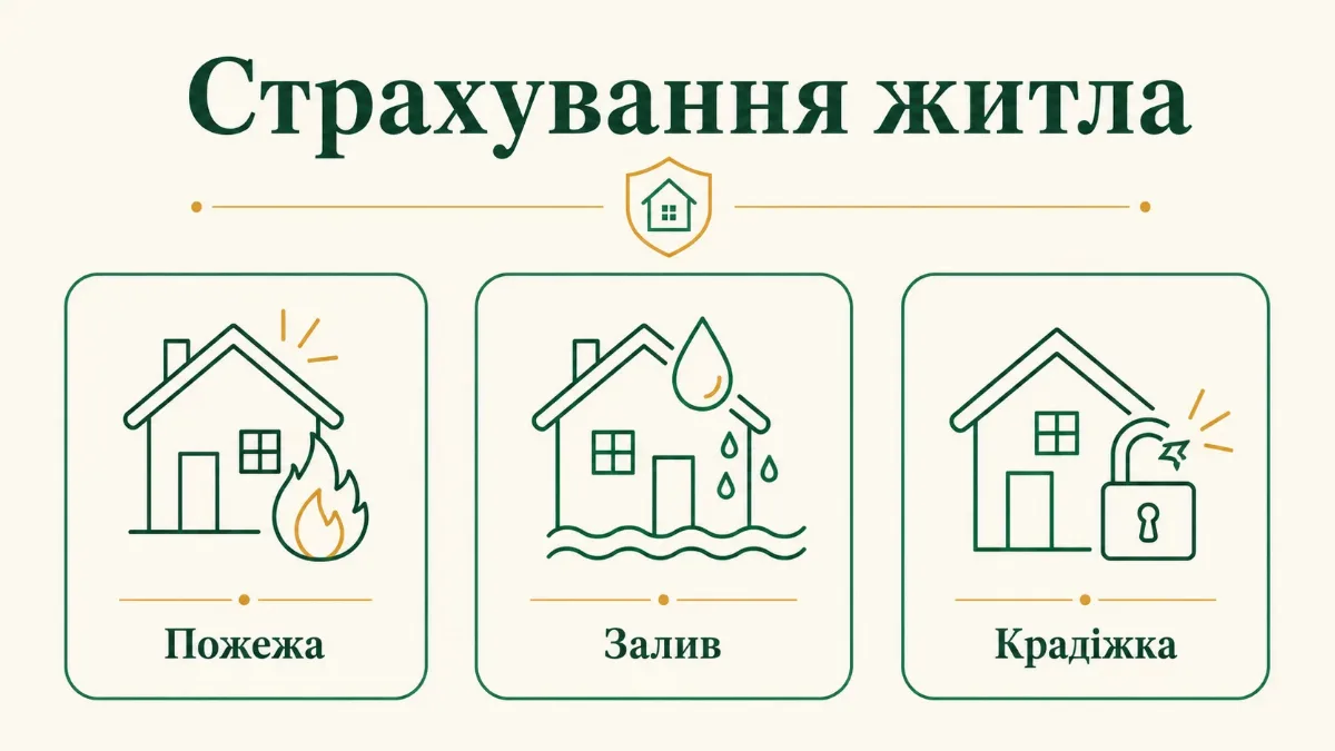 Страхування нерухомості: що покриває поліс і скільки він коштує